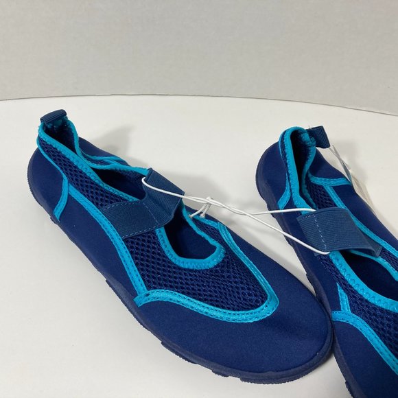 Water Beach Shoes Size 5/6 Navy Blue Slip on Shoes Athletech - Picture 11 of 14